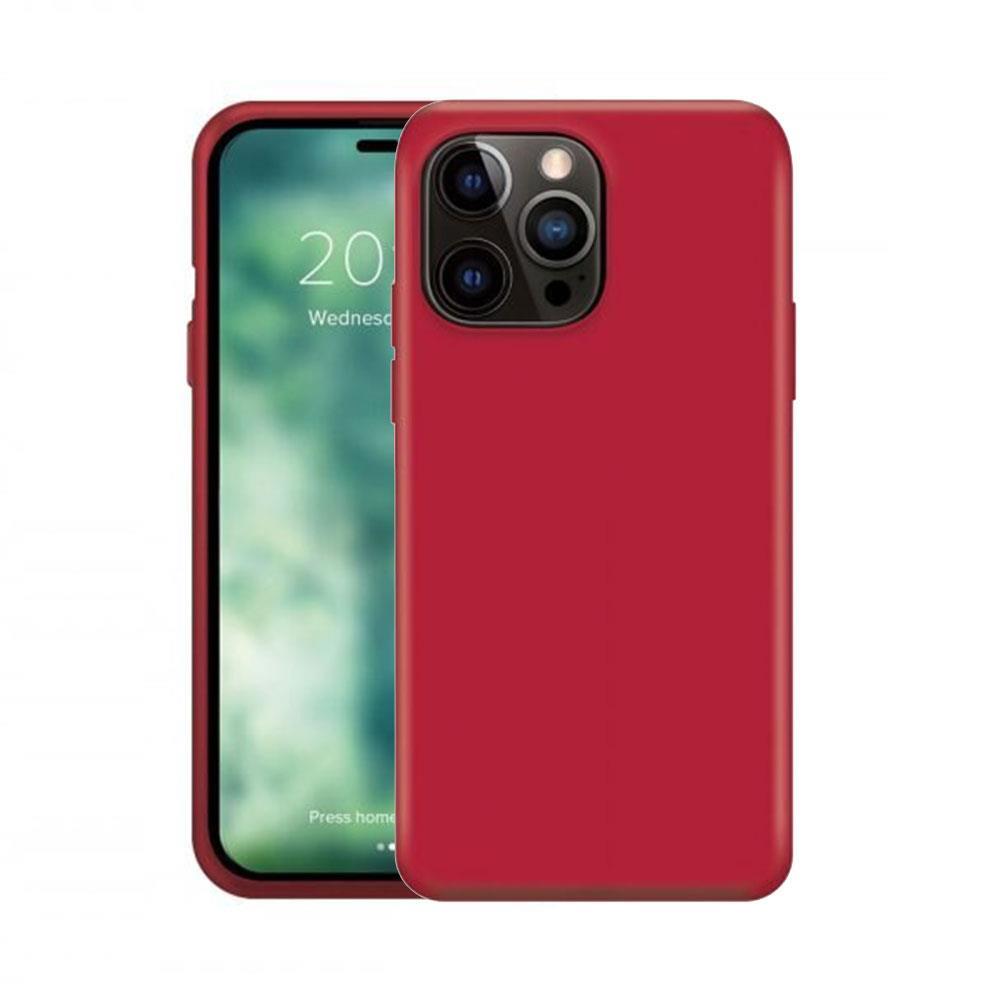 Official Xqisit Silicone Case for iphone 14 Pro Max 6.7" Red - 50546
