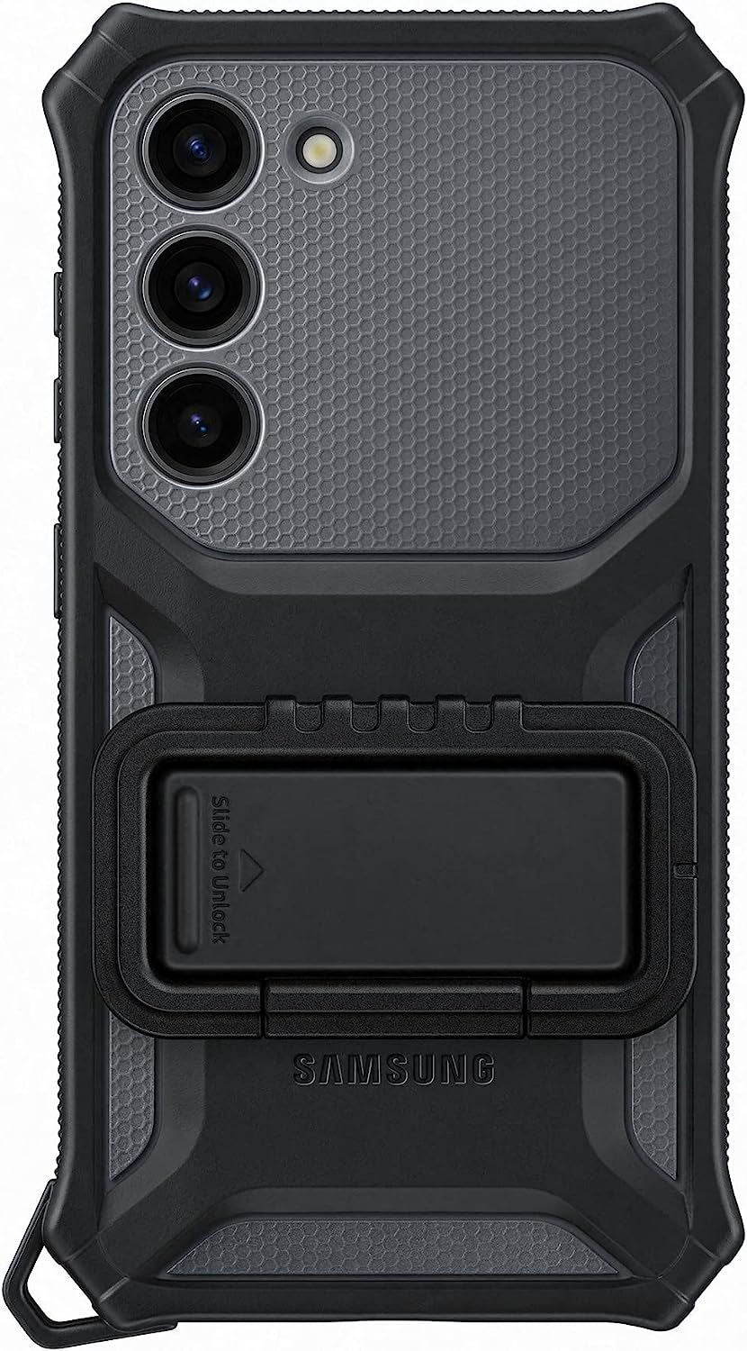 Official Samsung Galaxy S23 Rugged Gadget Case Titan - EF-RS911CBEGWW