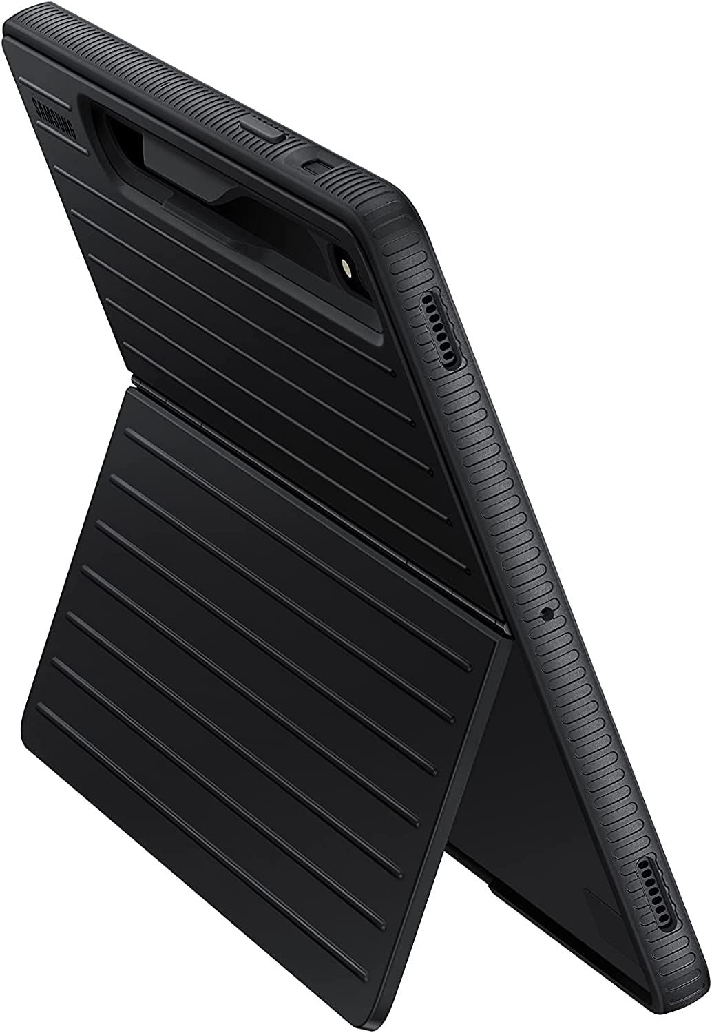 Official Samsung Galaxy Tab S8 Protective Standing Cover Black - EF-RX700CBEGWW
