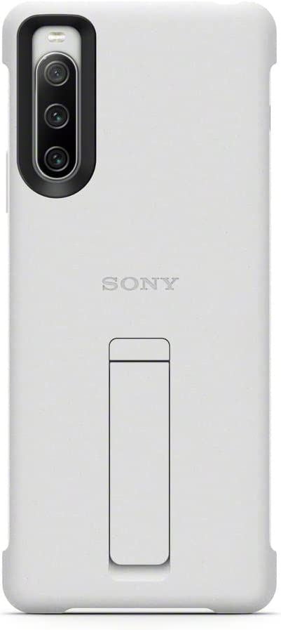 Official Sony Xperia 10 IV Style Back Case/Cover Grey - XQZ-CBBC/HGENG