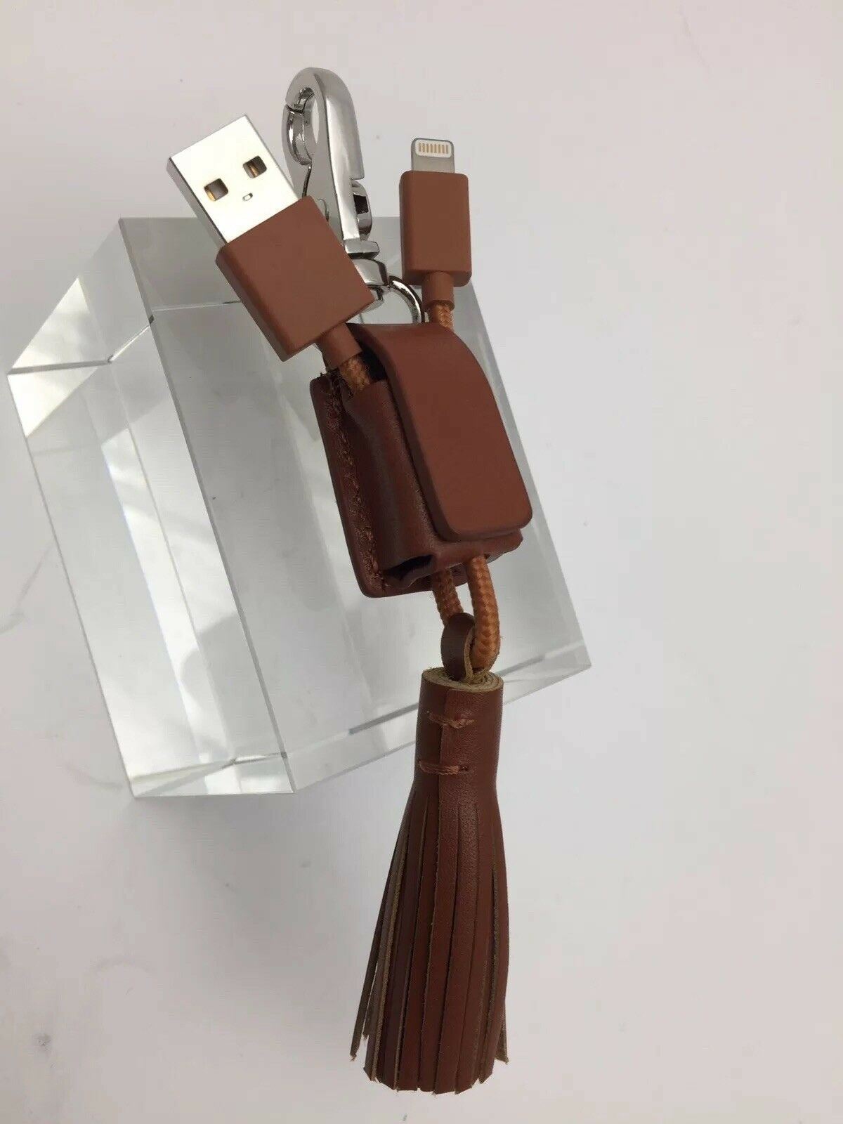 Official Native Union PowerLink Tassel Mfi Cable Tan Gold - LINK-CAM-GLD-L