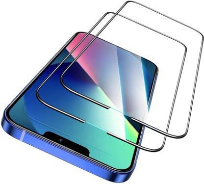 Official Xqisit Tough Glass CF for iphone 13 Pro Max 6.7" Clear - 47401