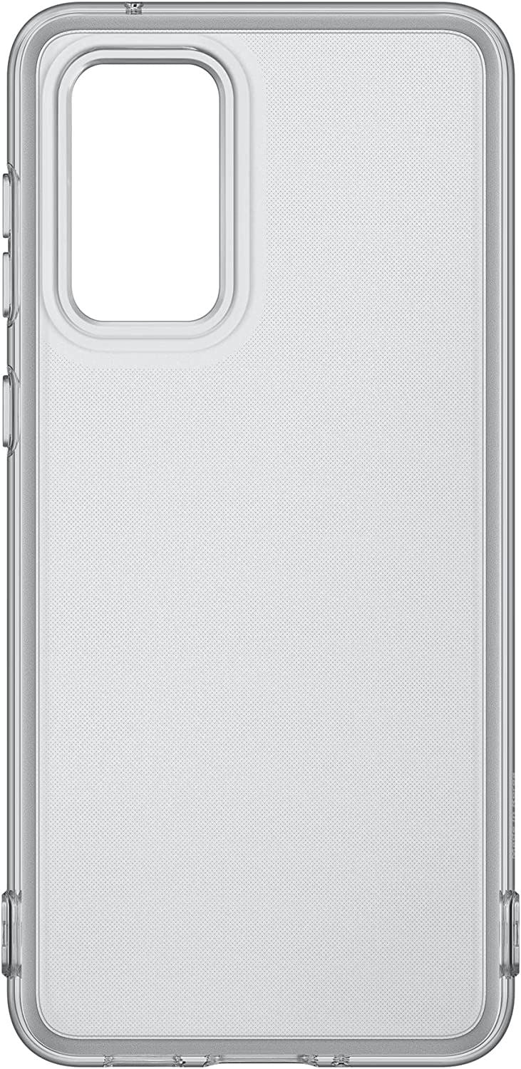Official Samsung Galaxy A33 5G Soft Clear Cover Black - EF-QA336TBEGWW