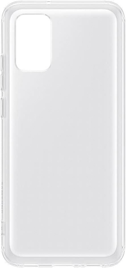 Official Samsung Galaxy A12 Soft Clear Cover Transparent - EF-QA125TTEGEU