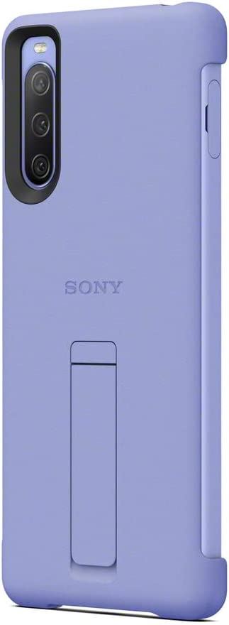 Official Sony Xperia 10 IV Style Back Case/Cover Lavender - XQZ-CBBC/VGENG