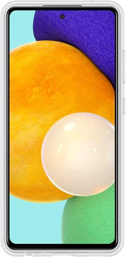 Official Samsung A72 Standing Cover Clear - EF-JA725CTEGWW