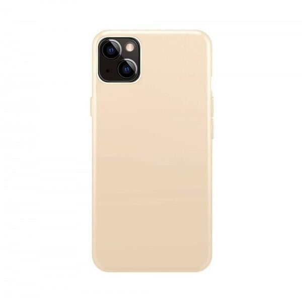Official Xqisit Silicone Case for iphone 14 Plus 6.7" Silky Nude - 50537