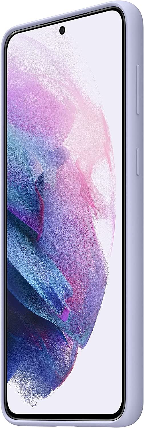 Official Samsung Galaxy S21 Plus Silicone Cover Violet - EF-PG996TVEGWW