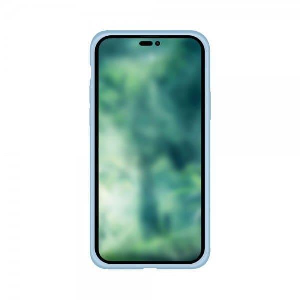 Official Xqisit Silicone Case for iphone 14 Pro Max 6.7" Blue Fog - 50550