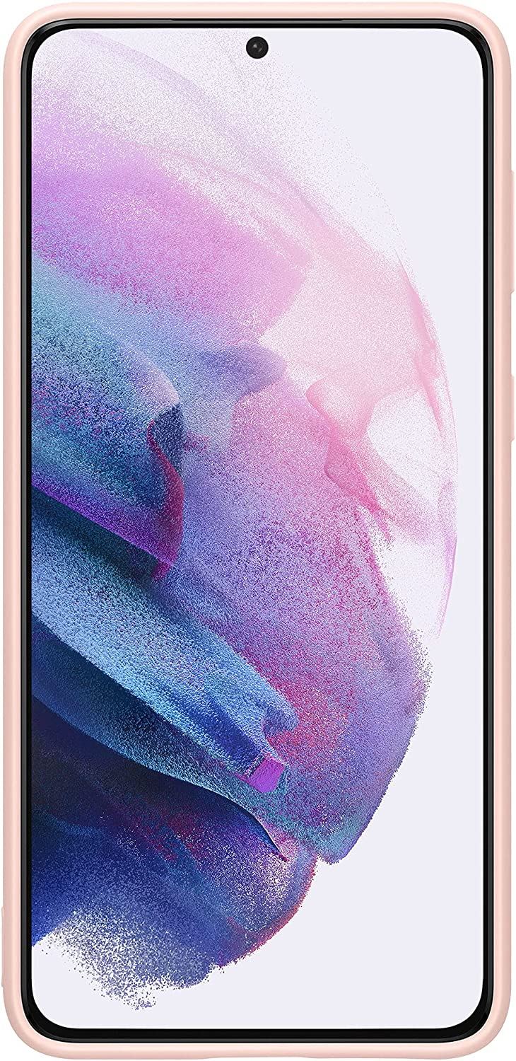 Official Samsung Galaxy S21 Plus Silicone Cover Pink - EF-PG996TPEGWW
