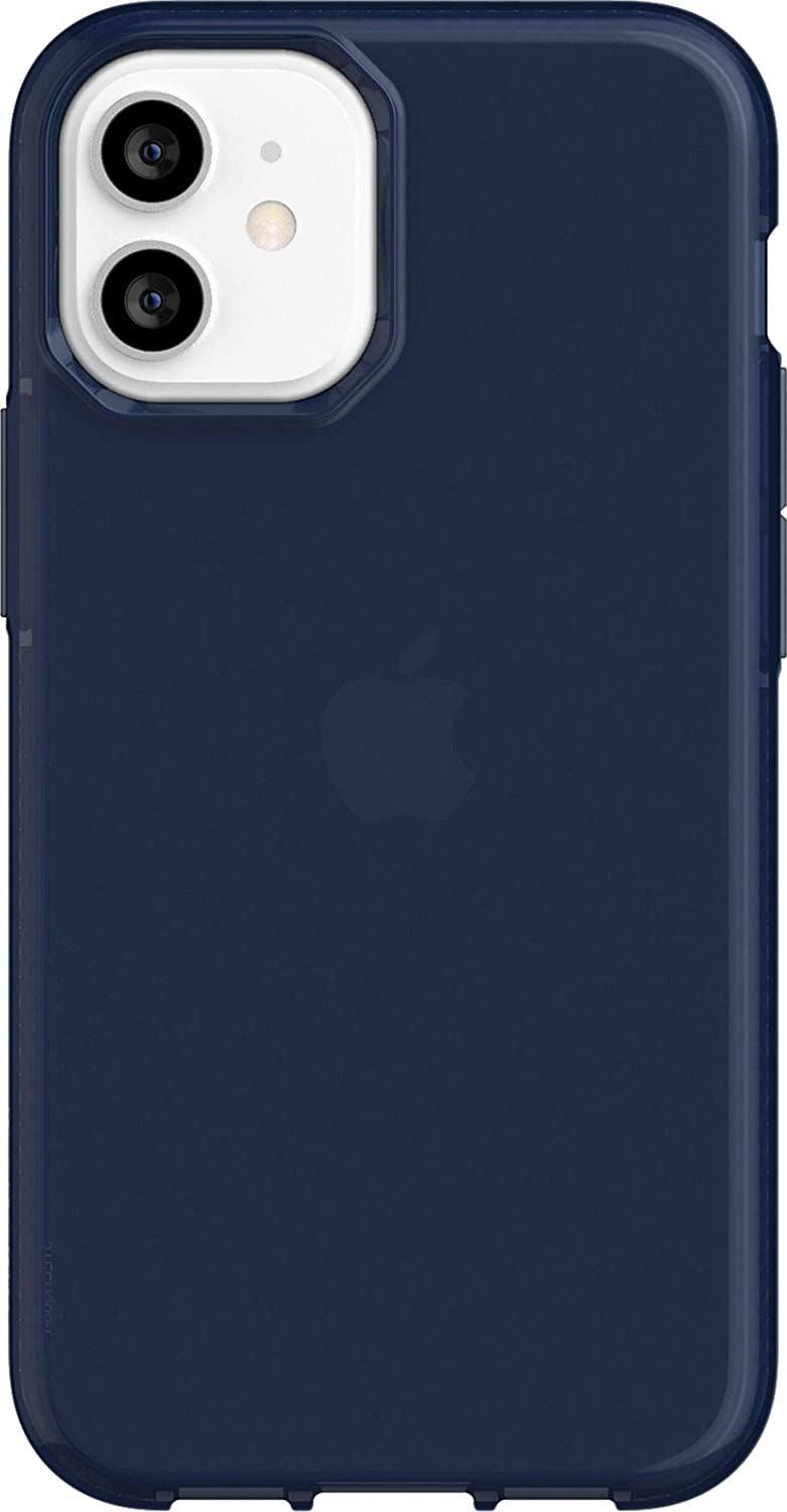 Official Griffin Survivor Clear Case/Cover for iphone 12 Mini Navy - GIP-049-NVY