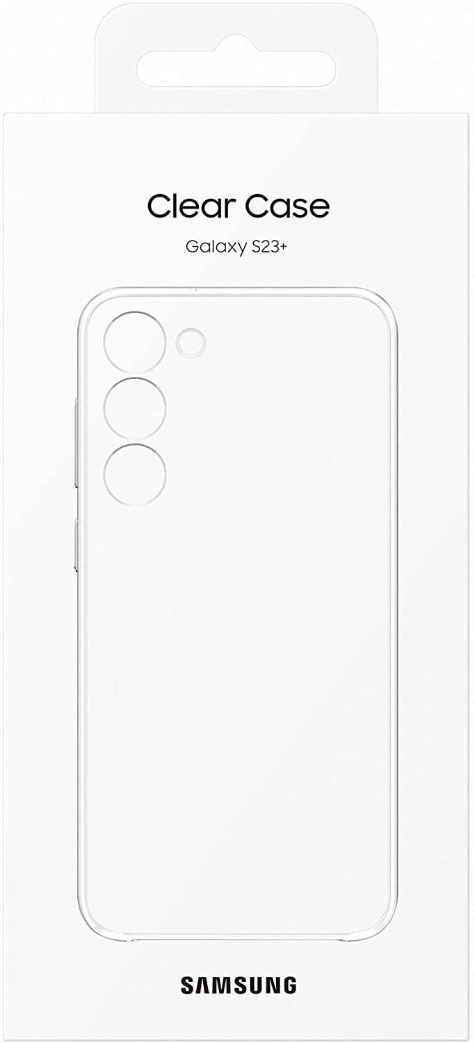 Official Samsung Galaxy S23 Plus Clear Slim TPU Case Transparent - EF-QS916CTEGWW