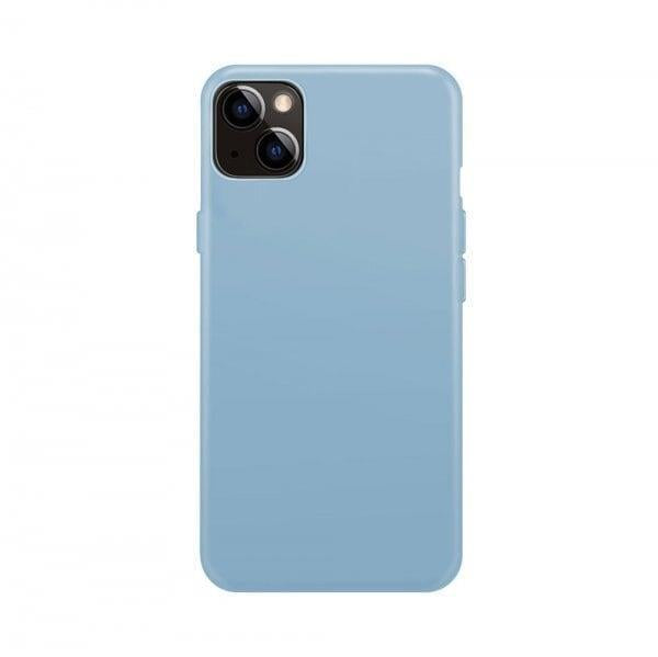 Official Xqisit Silicone Case for iphone 14 6.1" Blue Fog - 50547
