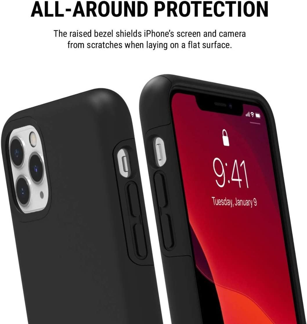 Official Incipio Dual Pro Case/Cover for iphone 11 Pro Max Black - IPH-1853-BLK