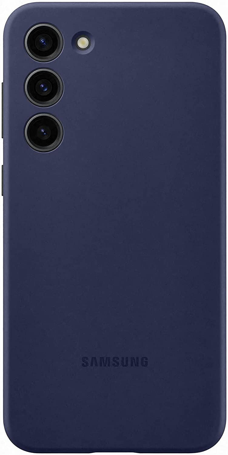 Official Samsung Galaxy S23 Plus Silicone Case Navy - EF-PS916TNEGWW