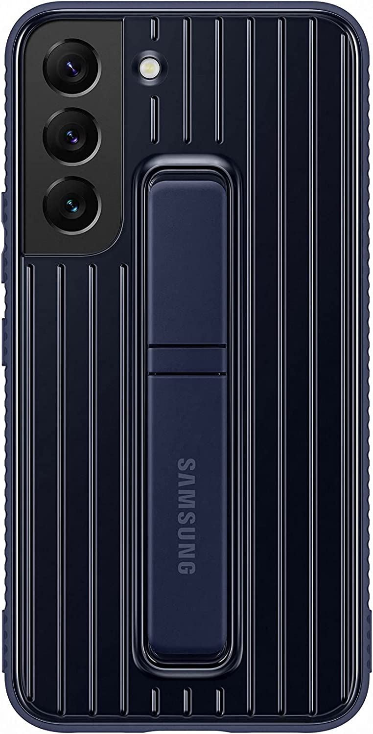 Samsung Galaxy S22 Protective Standing Cover Navy/Gray - EF-RS901CNEGEW