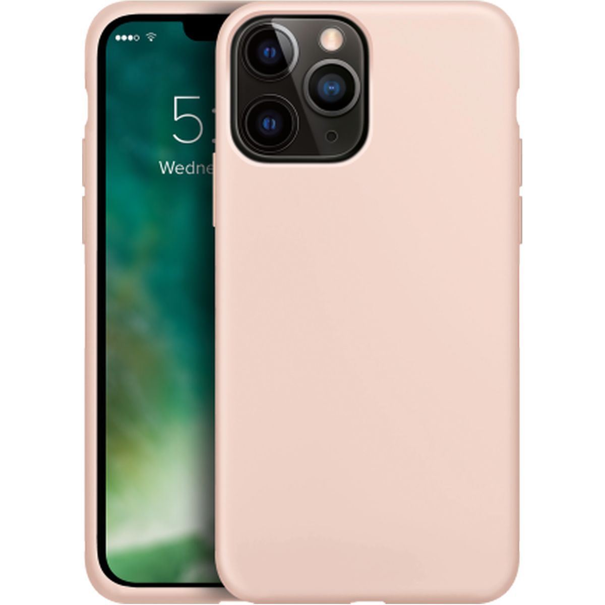 Official Xqisit Silicone Case/Cover for iphone 13 Pro 6.1" Pink - 47388