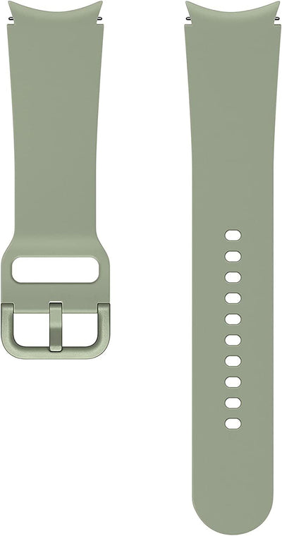 Official Samsung Galaxy Watch 4 Sport Band 20mm M/L Olive Green - ET-SFR87LMEGEU