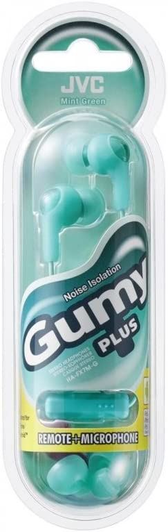 Official JVC Gumy Plus Mint Green Headset - HA-FX7M-G-E