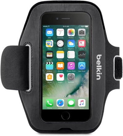 Official Belkin Fitness Armband for iphone 7/8/SE 2022 Black - F8W740dsC00-APL