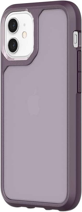 Official Griffin Survivor Strong Case/Cover for iphone 12 Mini Purple - GIP-046-PUR