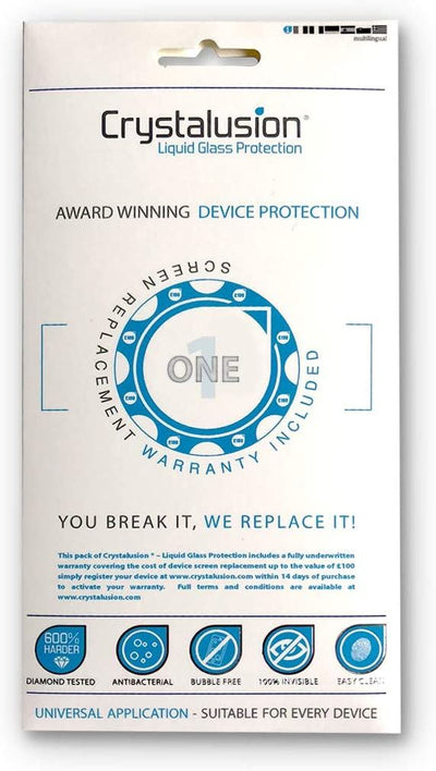 Official Crystalusion Liquid Glass Protection - CRYS-VPONE-EHPC
