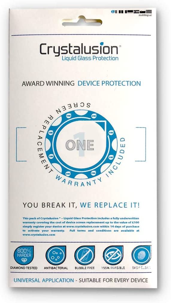 Official Crystalusion Liquid Glass Protection - CRYS-VPONE-EHPC