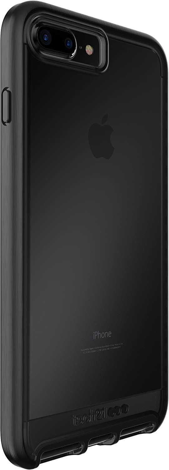 Official Tech 21 Evo Elite Case/Cover for iphone 7/8 Plus Polished Black T21-5432