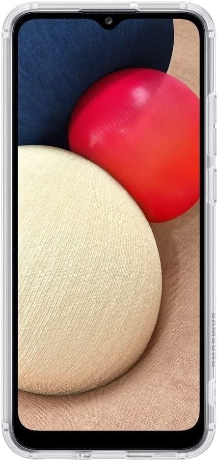 Official Samsung Galaxy A12 Soft Clear Cover Transparent - EF-QA125TTEGEU