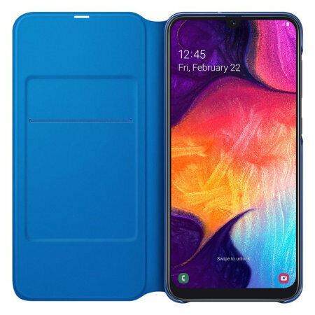 Official Samsung Galaxy A30 Wallet  Case/Cover Black - EF-WA305PBEGWW