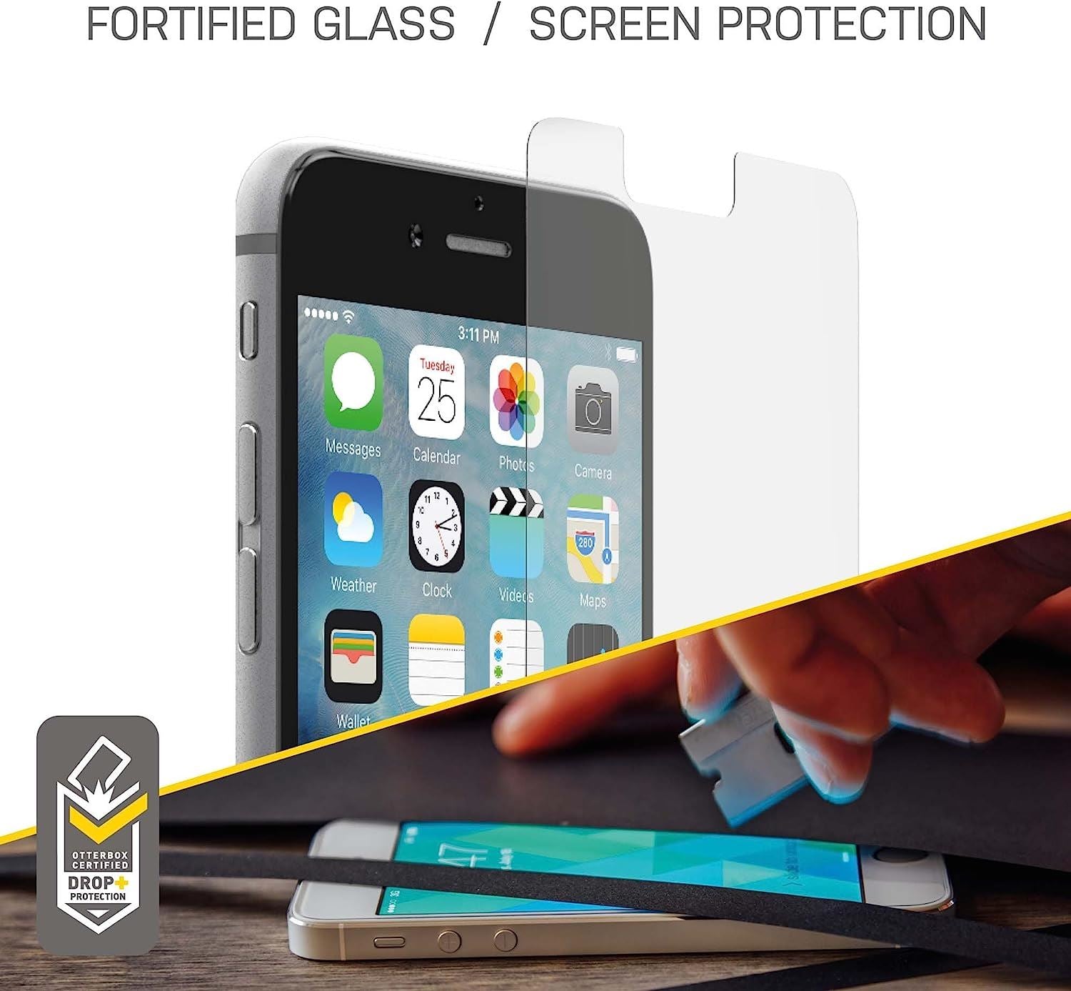 Official Alpha Glass for iphone 7/8/SE 2022 Clear 77-54010