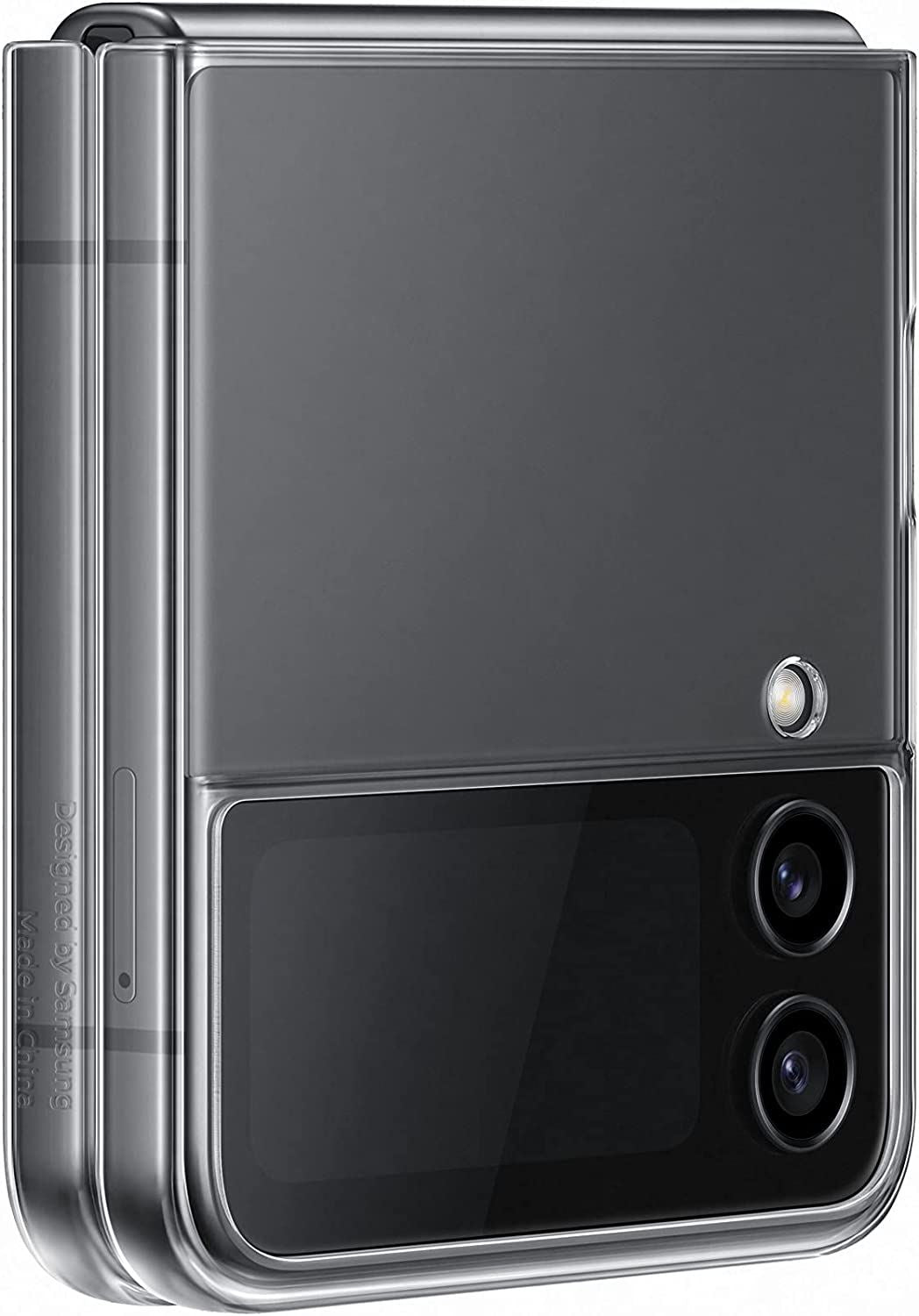Official Samsung Galaxy Z Flip 4 Clear Slim Cover - EF-QF721CTEGWW