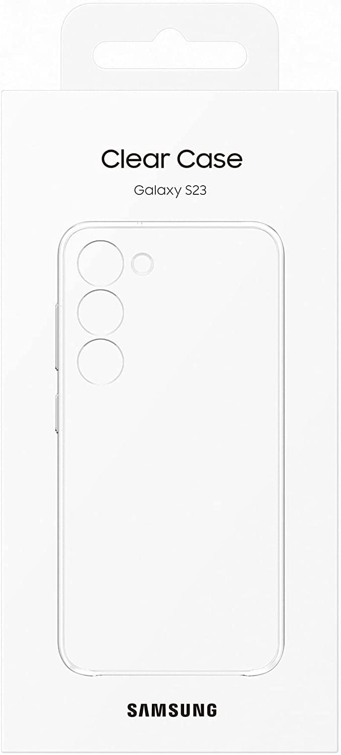 Official Samsung Galaxy S23 Clear Slim TPU Case Transparent - EF-QS911CTEGWW