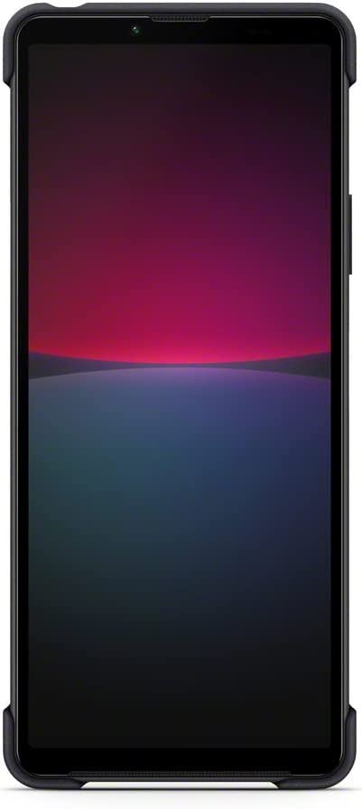 Official Sony Xperia 10 IV Style Back Cover Black - XQZ-CBBC/BGENG