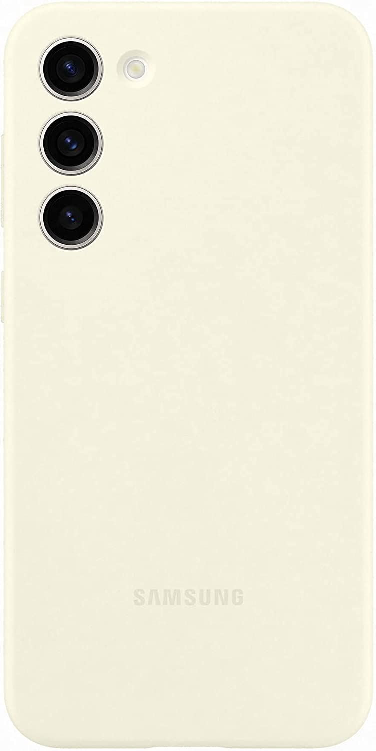 Official Samsung Galaxy S23 Plus Silicone Case Cotton - EF-PS916TUEGWW