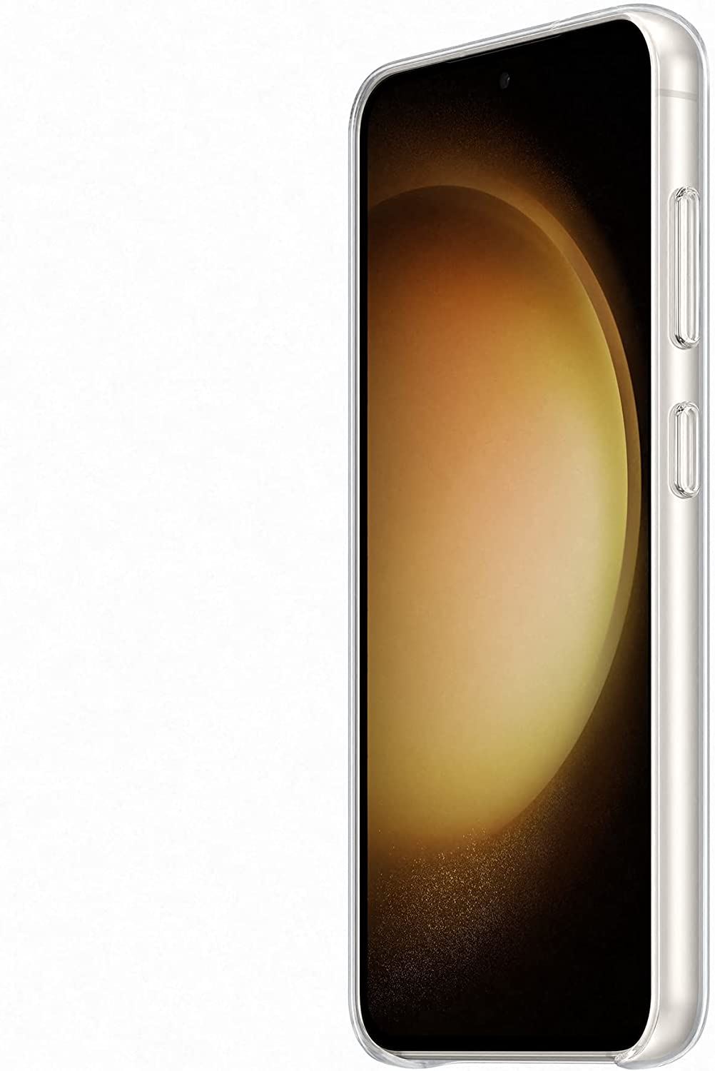 Official Samsung Galaxy S23 Clear Slim TPU Case Transparent - EF-QS911CTEGWW