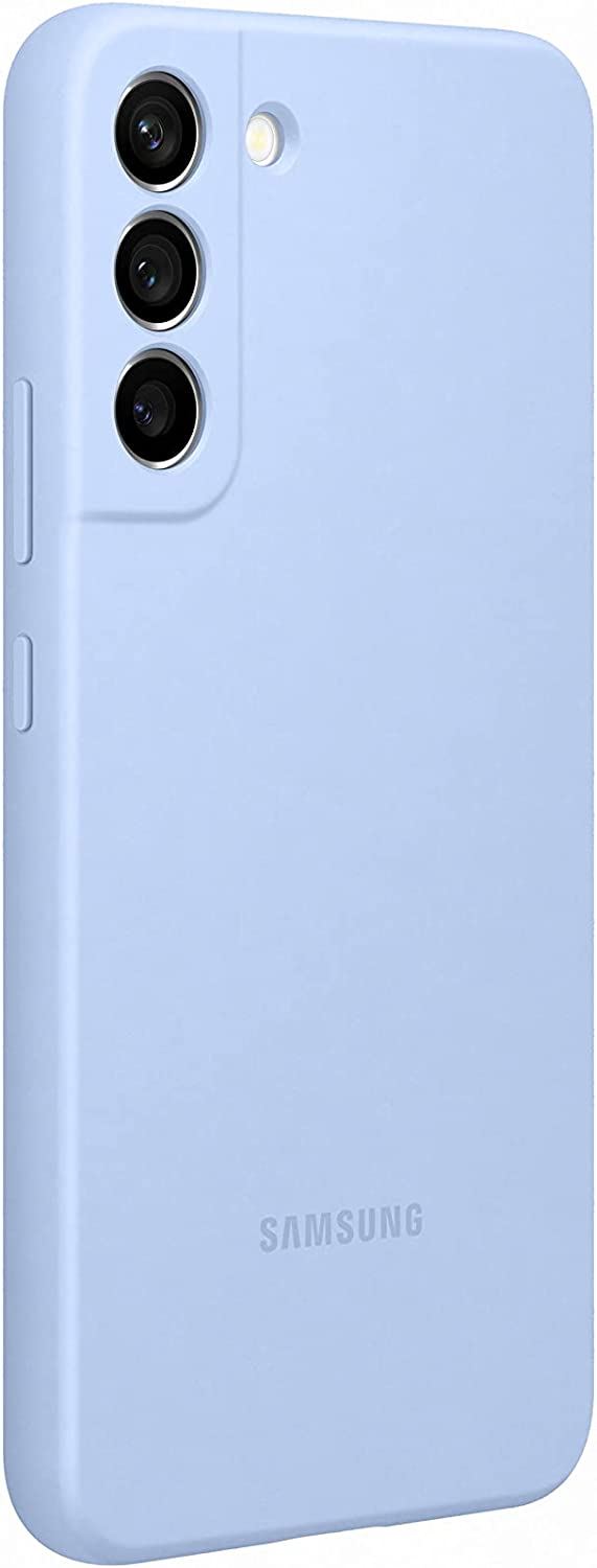 Official Samsung Galaxy S22 Plus Silicone  Case/Cover Sky Blue - EF-PS906TLEGWW