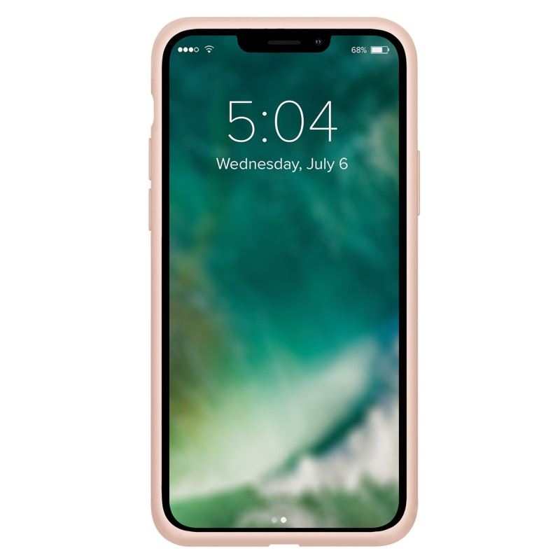 Official Xqisit Silicone Case/Cover for iphone 13 6.1" Pink - 47387