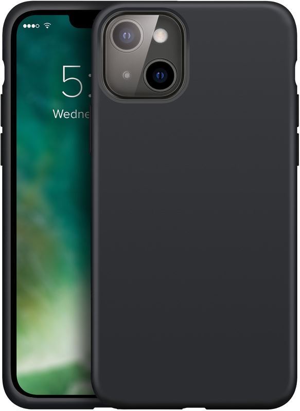 Official Xqisit Silicone Case for iphone 14 6.1" Midnight Black - 50433