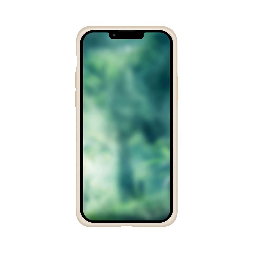 Official Xqisit Silicone Case for iphone 14 6.1" Silky Nude - 50535