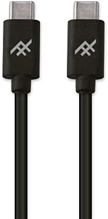 Official iFrogz 1.8M USB C to C Cable Black - IFUSCR-BK3
