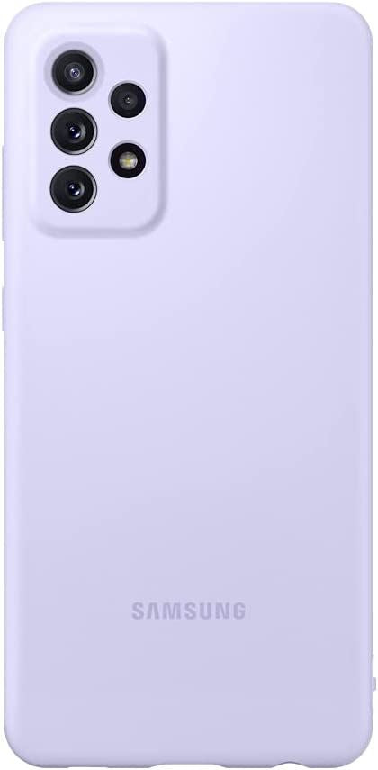 Official Samsung Galaxy A72 Silicone Case/Cover Violet - EF-PA725TVEGWW