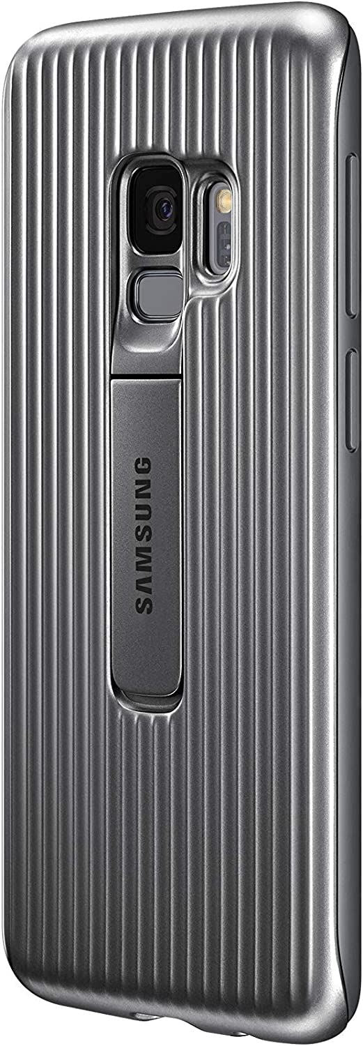 Official Samsung Galaxy S9 Standing Cover Silver - EF-RG960CSEGWW