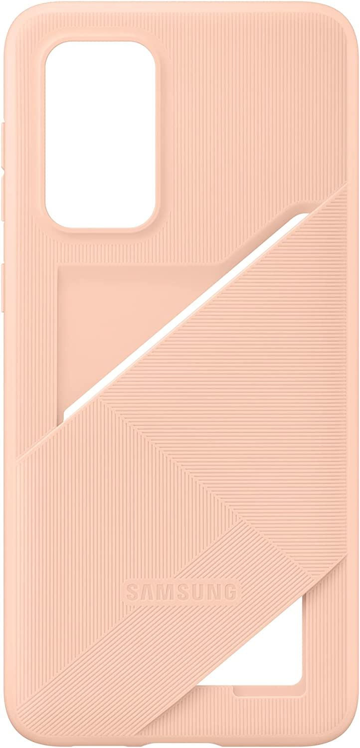 Official Samsung Galaxy A33 5G Card Slot Case/Cover Awesome Peach - EF-OA336TPEGWW