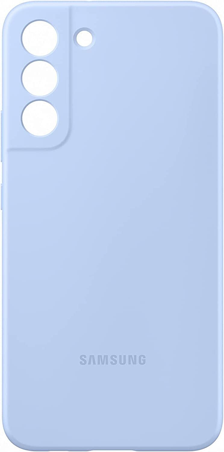 Official Samsung Galaxy S22 Plus Silicone  Case/Cover Sky Blue - EF-PS906TLEGWW