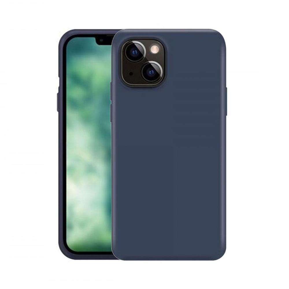 Official Xqisit Silicone Case for iphone 14 Plus 6.7" Abyss Blue - 50448
