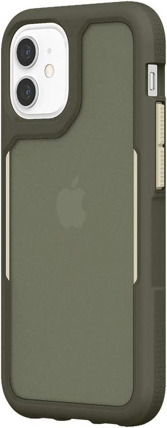 Official Griffin Survivor Endurance Case/Cover for iphone 12 Mini Green - GIP-054-GBW