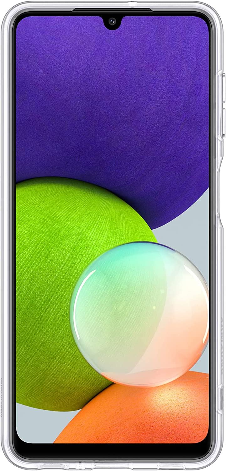 Official Samsung Galaxy A22 4G Soft Clear Cover Clear - EF-QA225TTEGEU