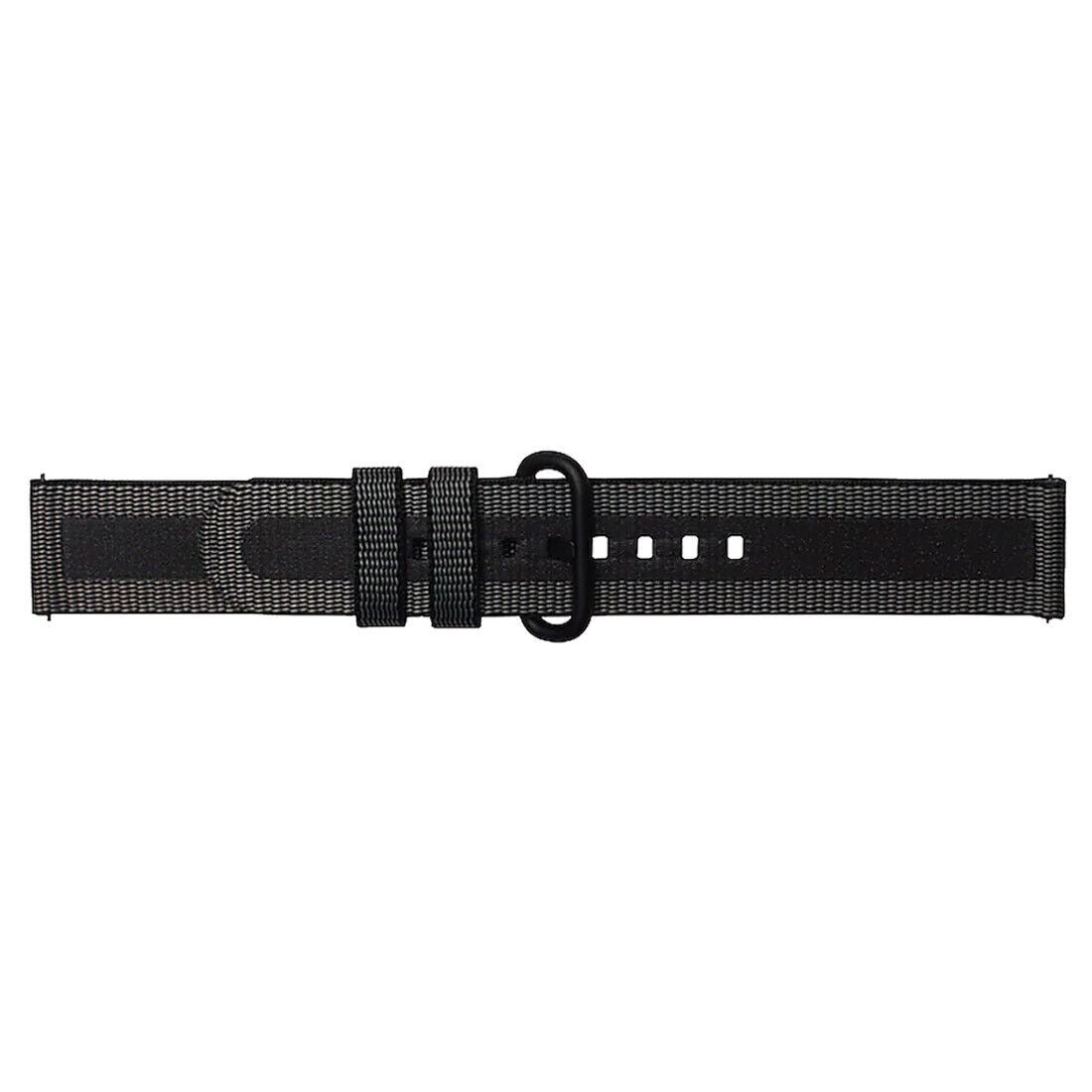 Official Samsung Galaxy Watch Active 2 Textile Sport Band 20mm Black - GP-XVR500BRABW