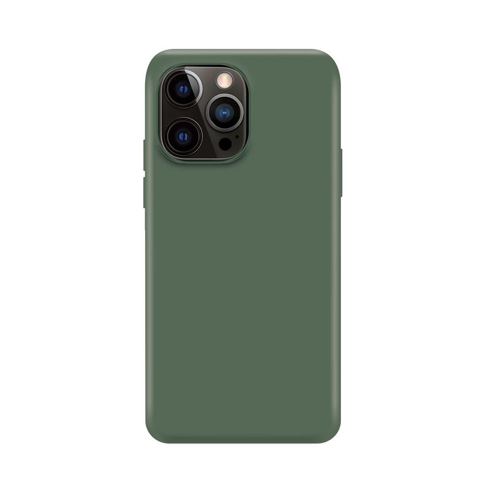 Official Xqisit Silicone Case for iphone 14 Pro 6.1" Eucalyptus - 50443